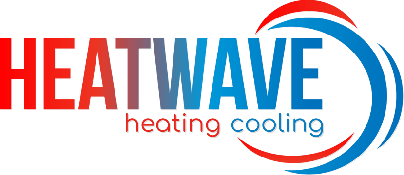 Heatwave heating cooling logo